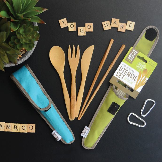 Bamboo Reusable Cooking Utensils set of 4