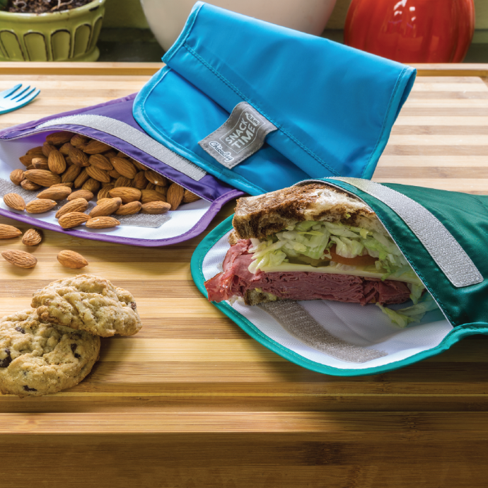 Buy Zip Top Reusable Animal Snack Container Online